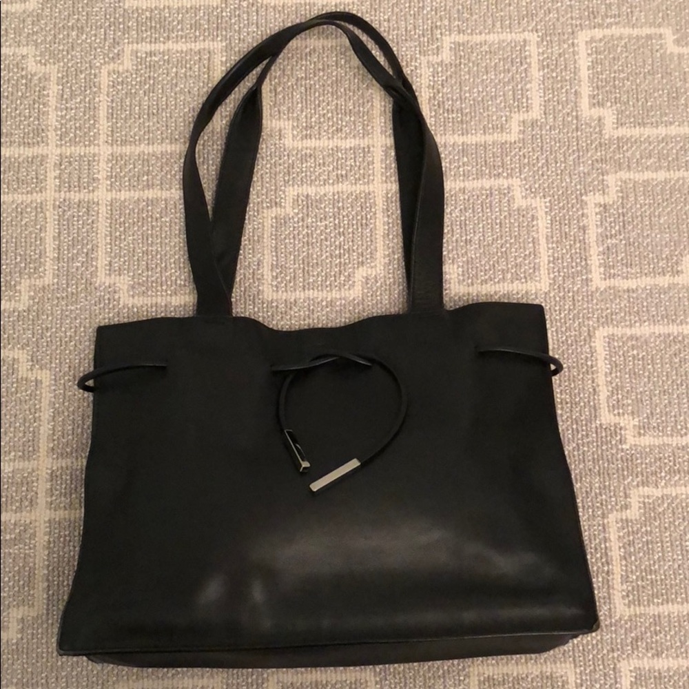 Authentic vintage gucci mini tote. Black